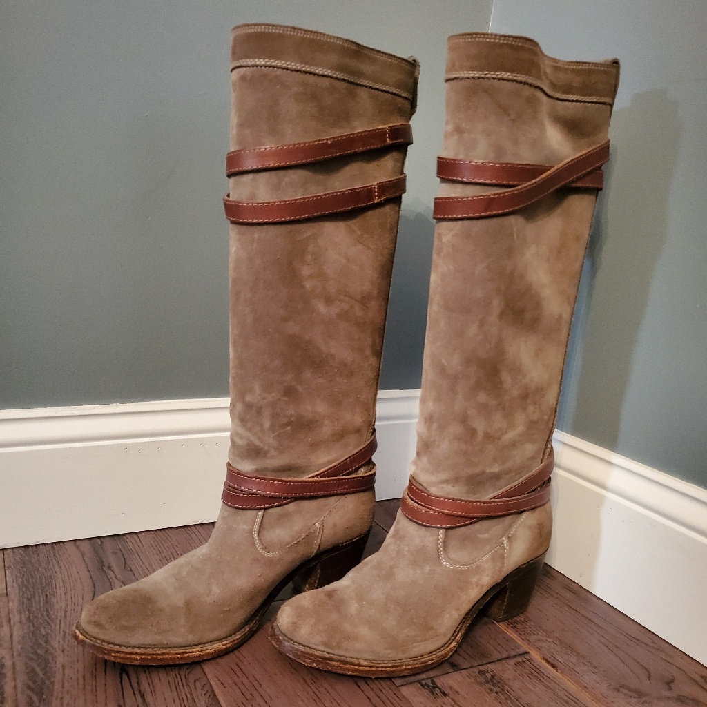 Frye Suede Jane Boot